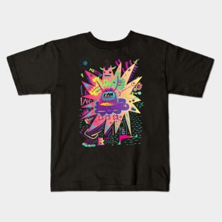 Toxic monster Kids T-Shirt